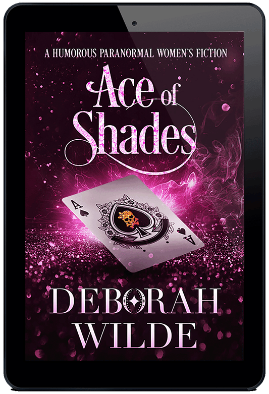 Ebook cover of "Ace of Shades" by Deborah Wilde.