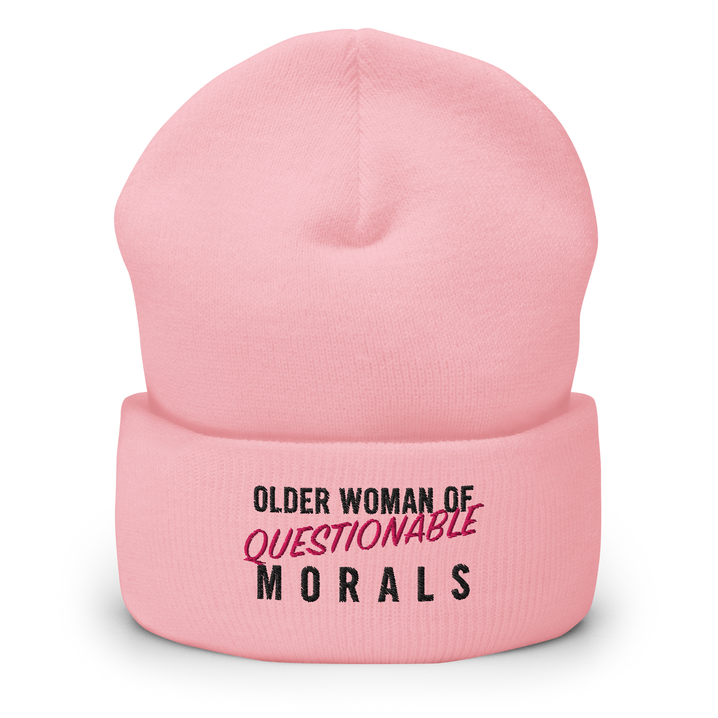 "Older Woman of Questionable Morals" Toque (Light Color)