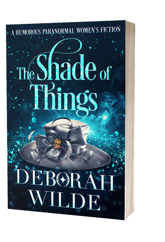 Paperback cover of "The Shade of Things", by Deborah Wilde.
