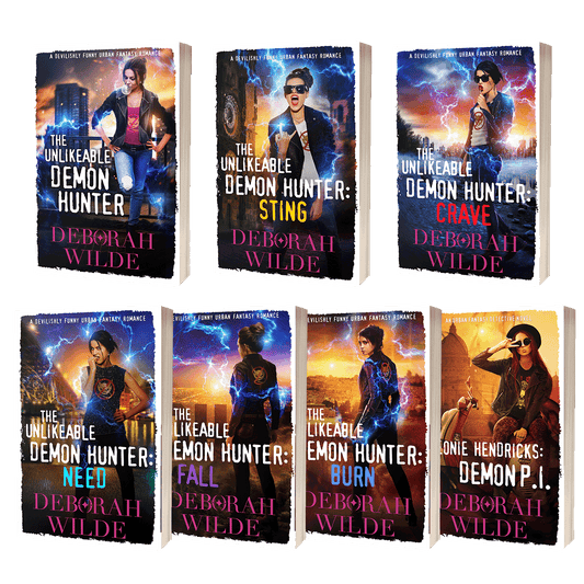 7 Paperback bundle of the Nava Katz urban fantasy series by Deborah Wilde.