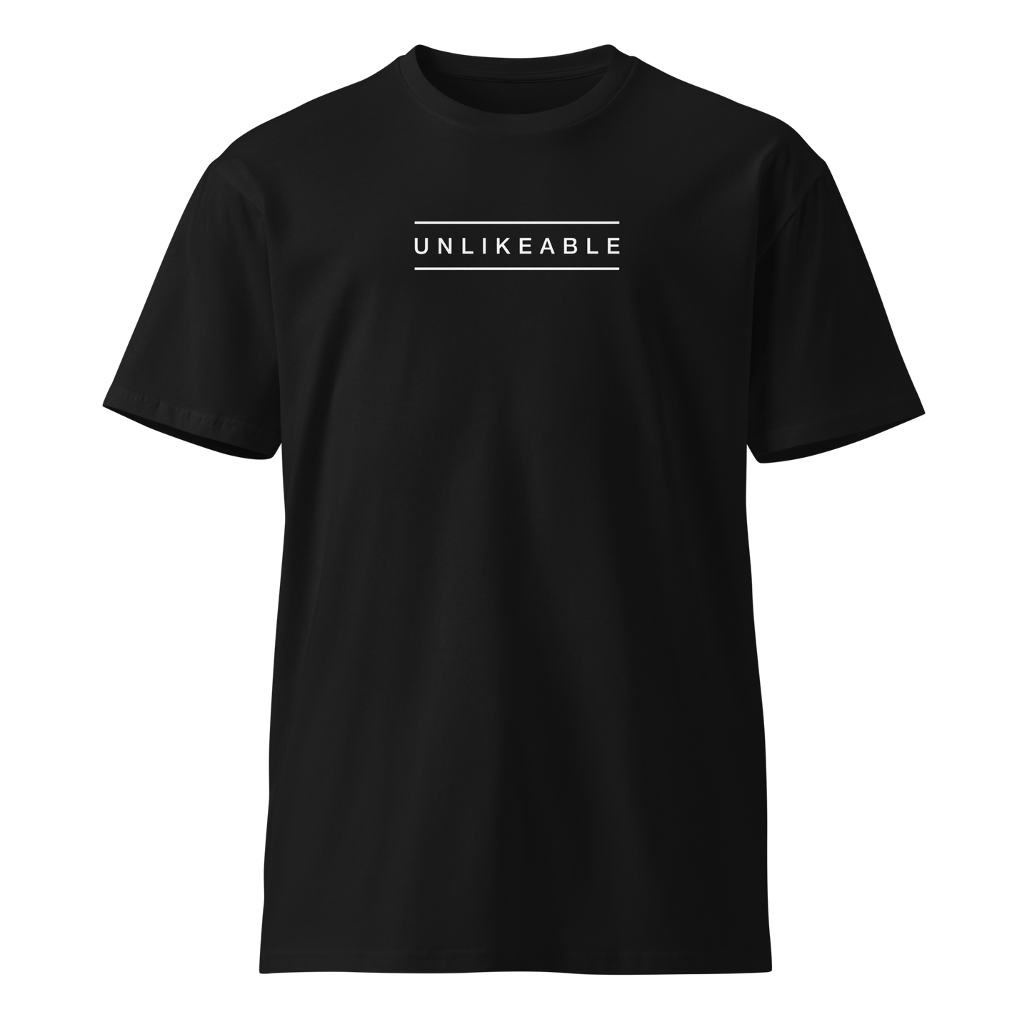"Unlikeable" Unisex Crew Neck T-shirt