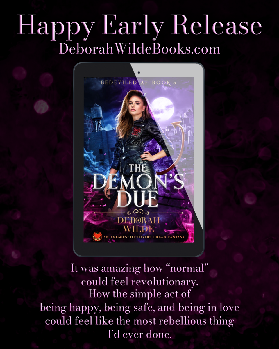 New Release! The Demon's Due is Here — Only on Deborah Wilde Books!