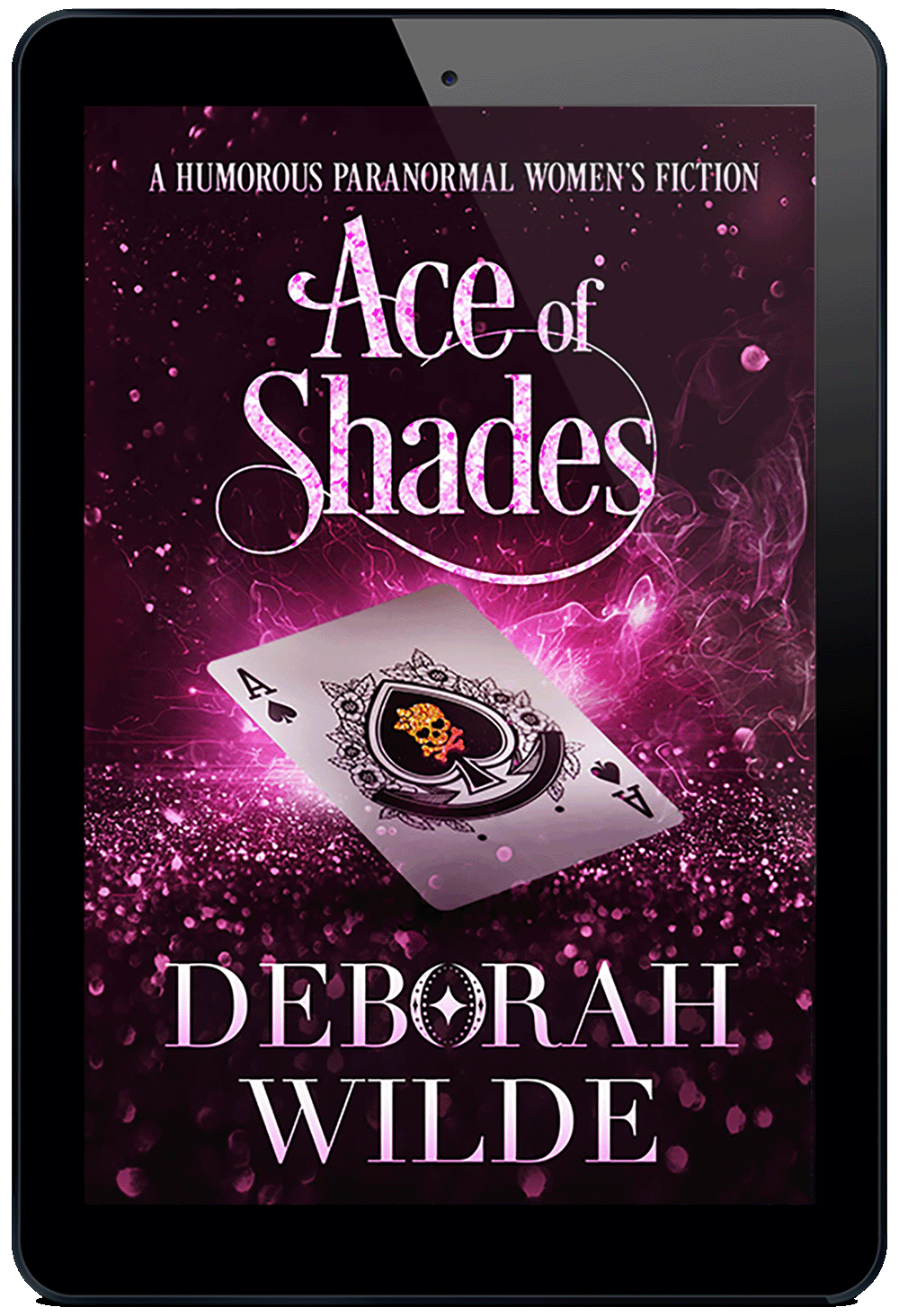 Ebook cover of "Ace of Shades" by Deborah Wilde.