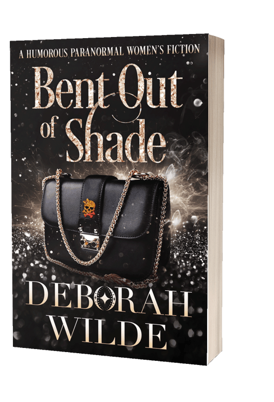 Bent Out of Shade, a funny, sexy, paperback by Deborah Wilde read by Croix Provence. A paranormal women's fiction.
