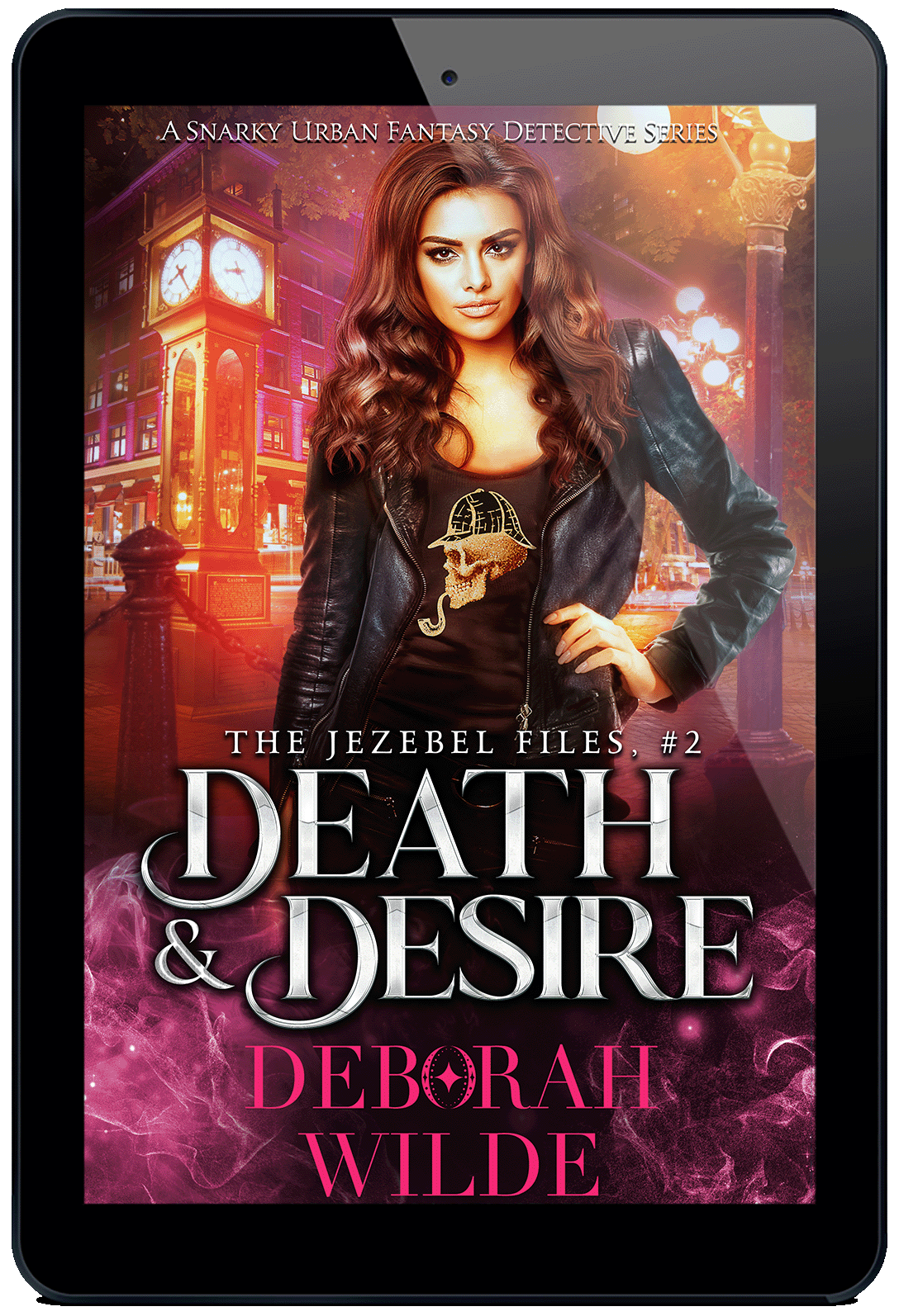 Death & Desire: Jezebel Files #2. A snarky urban fantasy detective series by Deborah Wilde