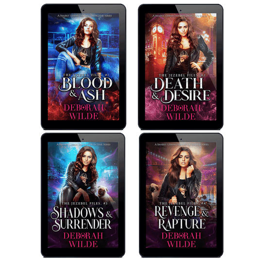 The Jezebel Files collection books 1-4. A Snarky Urban Fantasy Detective Series by Deborah Wilde.