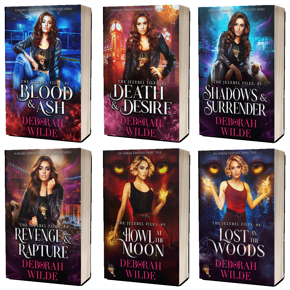 The Jezebel Files complete urban fantasy bundle in paperback by Deborah Wilde.