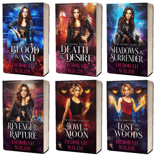 The Jezebel Files complete urban fantasy bundle in paperback by Deborah Wilde.