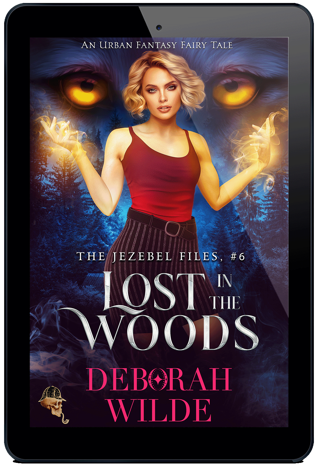 Book cover for Lost in the Woods, by Deborah Wilde. A funny sexy urban fantasy fairy tale.