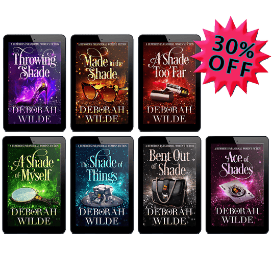 All 7 ebooks in the Magic After Midlife Series. A paranormal women's fiction by Deborah Wilde.