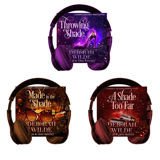 Audiobooks 1-3 of Magic After Midlife a funny, sexy, paranormal women's fiction by Deborah Wilde.