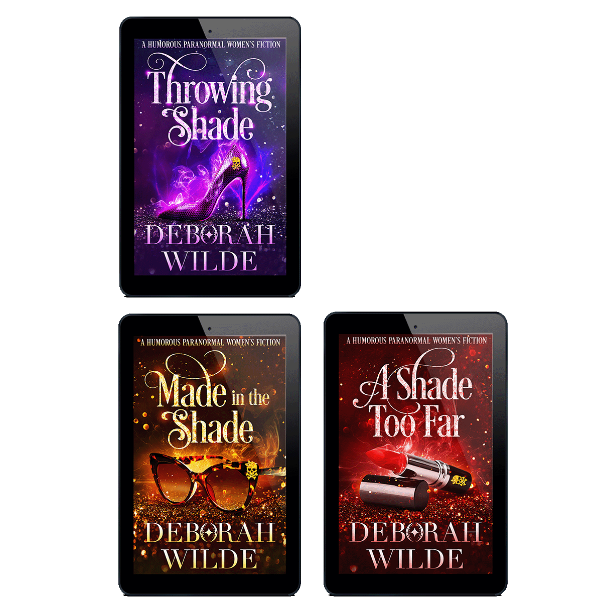 The first 3 ebooks in Magic After Midlife: A Paranormal Women's Fiction by bestselling author Deborah Wilde.