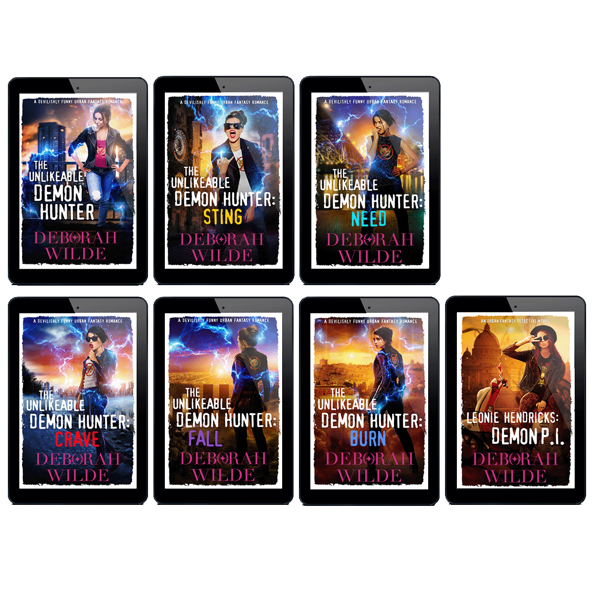 All 7 ebooks in the Nava Katz collection. An urban fantasy romance by bestselling author Deborah Wilde.