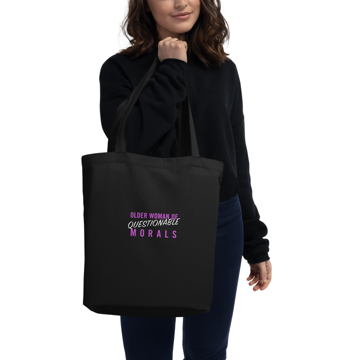 "Older Woman of Questionable Morals" Eco Tote