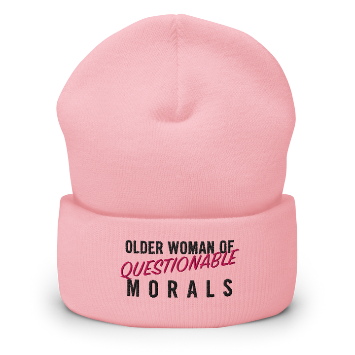 "Older Woman of Questionable Morals" Toque (Light Color)