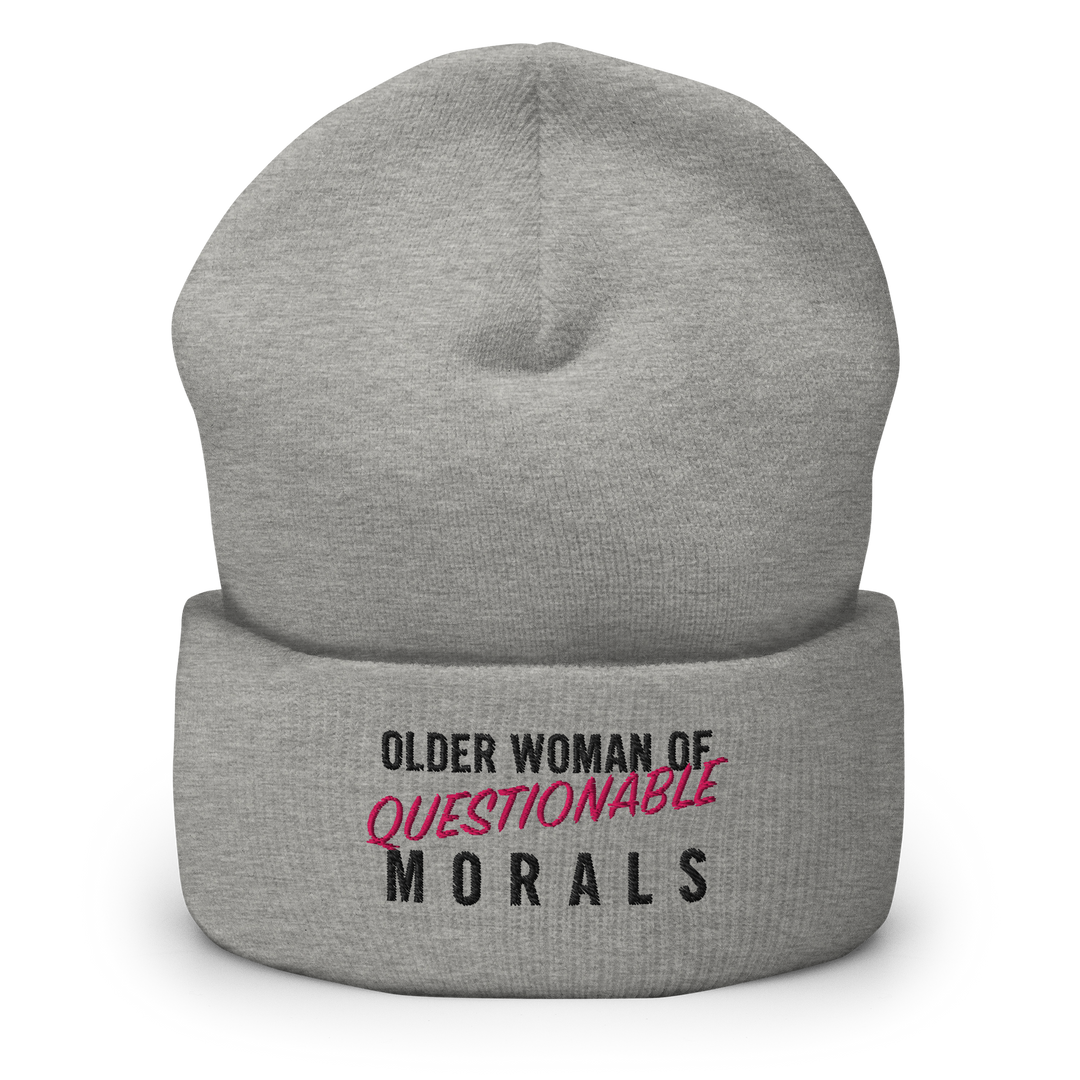 "Older Woman of Questionable Morals" Toque (Light Color)