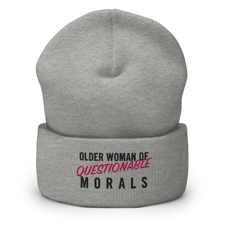 "Older Woman of Questionable Morals" Toque (Light Color)
