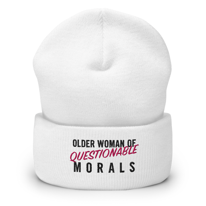 "Older Woman of Questionable Morals" Toque (Light Color)