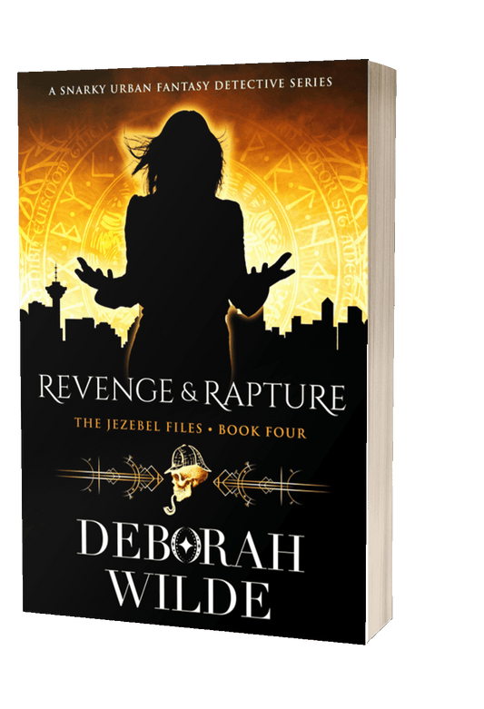 Revenge & Rapture, a funny, sexy, urban fantasy detective series by Deborah Wilde.