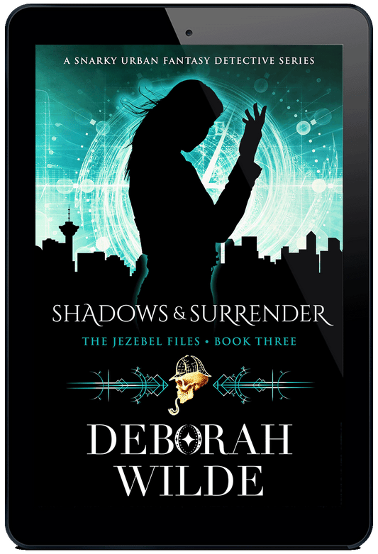 Shadows & Surrender: Jezebel Files #3. A snarky urban fantasy detective series by Deborah Wilde