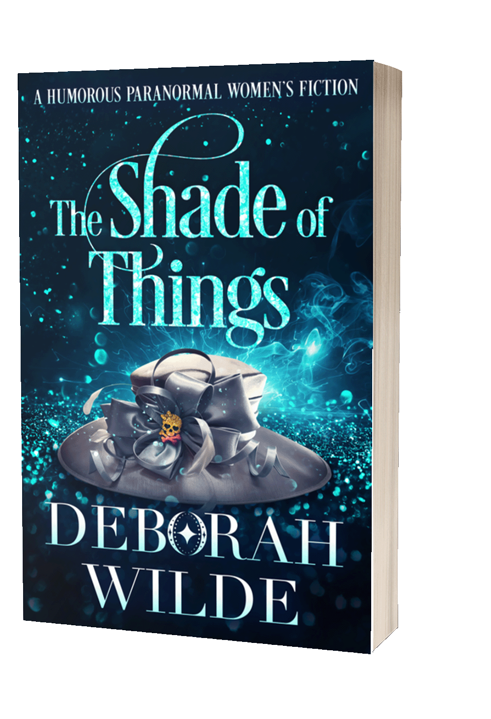 Paperback cover of "The Shade of Things", by Deborah Wilde.