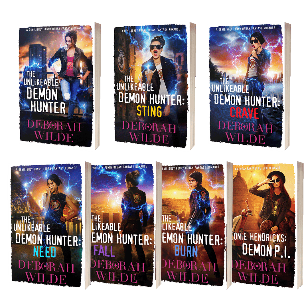 7 Paperback bundle of the Nava Katz urban fantasy series by Deborah Wilde.