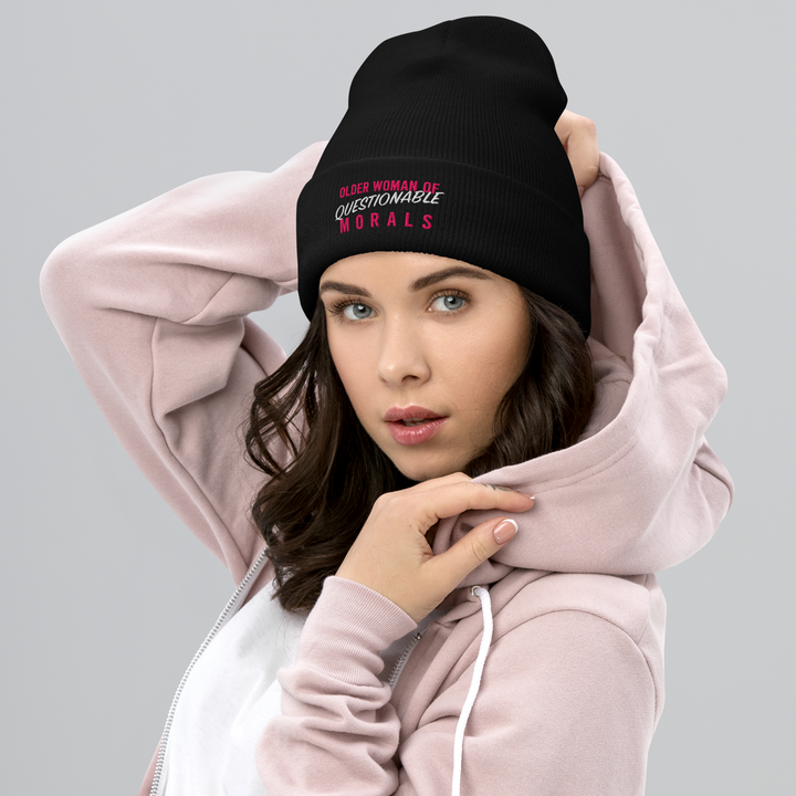"Older Woman of Questionable Morals" Toque (Dark Color)