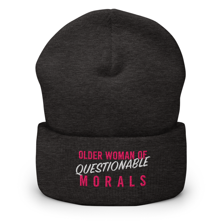 "Older Woman of Questionable Morals" Toque (Dark Color)