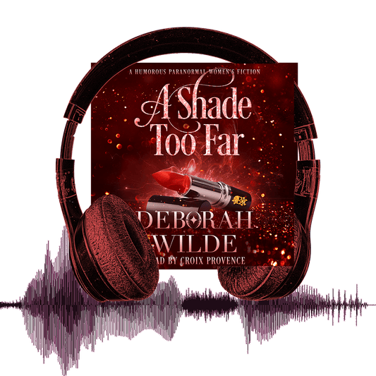 A Shade Too Far (Magic After Midlife #3) Audiobook - Deborah Wilde Books - urban fantasy